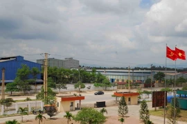 Một góc Khu công nghiệp Sông Công, Thái Nguyên. (Ảnh: Hồng Kỳ/TTXVN)