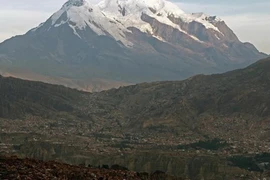 Đỉnh Illimani. (Nguồn: EFE)