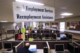 Văn phòng Bảo đảm việc làm Illinois ở thành phố Springfield, bang Illinois, Mỹ. (Nguồn: AP/TTXVN)