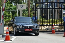 Đại sứ quán Triều Tiên ở Kuala Lumpur. (Nguồn: EPA/TTXVN)