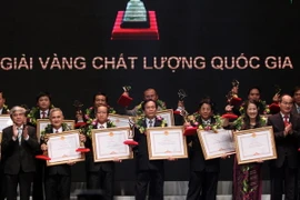 82 doanh nghiệp được tặng Giải Chất lượng quốc gia