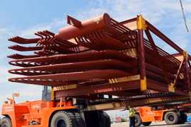 Doosan Vina xuất khẩu lô hàng đầu tiên sang Mexico