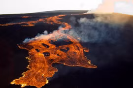 Iceland ban bố báo động đỏ do tình trạng núi lửa phun trào