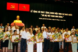 TP.HCM truy tặng danh hiệu Bà mẹ Việt Nam Anh hùng
