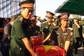 Thừa Thiên-Huế truy điệu và an táng 21 liệt sỹ hy sinh ở Lào