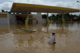 Tình hình lũ tại bang Kelantan ở Malaysia vẫn tiếp tục xấu đi