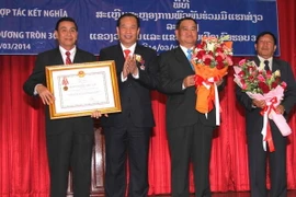 Tỉnh Hải Dương và tỉnh Vientiane thúc đẩy hợp tác song phương