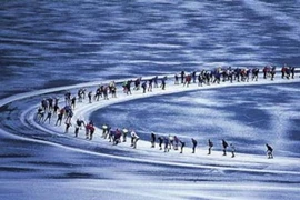 Khai trương sân băng nhân tạo lớn nhất thế giới tại Nga