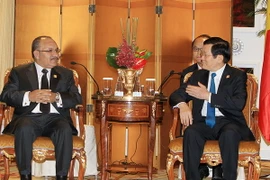 Chủ tịch nước tiếp xúc lãnh đạo nhiều nước bên lề Hội nghị APEC