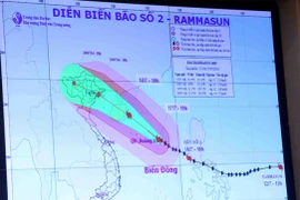 Bão Rammansun có khả năng mạnh thêm, sức gió giật tới cấp 16