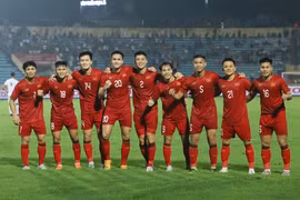 Các ngôi sao như Hoàng Đức, Duy Mạnh hay Văn Toàn đều góp mặt trong danh sách Đội tuyển Việt Nam chuẩn bị cho VCK Asian Cup 2023. (Ảnh: Việt Anh/Vietnam+)