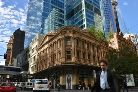 Toàn cảnh trung tâm thương mại tại thành phố Sydney ngày 5/5. (Nguồn: AFP/TTXVN)
