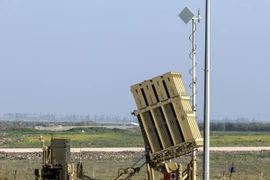 Khu vực triển khai khẩu đội tên lửa Vòm Sắt ở Cao nguyên Golan ngày 20/1. (Nguồn: AFP/TTXVN)