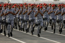 Lực lượng an ninh Saudi Arabia. (Nguồn: AFP/TTXVN)