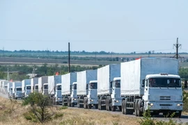 Nga bác bỏ các cáo buộc của phương Tây về đoàn xe cứu trợ