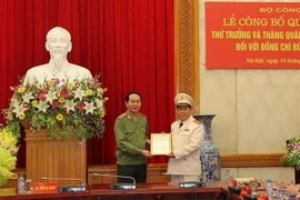 Bổ nhiệm tiến sỹ Bùi Văn Thành làm Thứ trưởng Bộ Công an