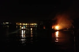 Thanh Hóa: Hàn điện gây cháy tàu chở dầu, một người chết