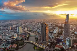 Một góc Thành phố Hồ Chí Minh. (Ảnh: Getty)