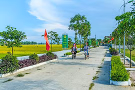 Vùng Đồng bằng sông Hồng có tỷ lệ xã đạt chuẩn nông thôn mới là 100%. (Ảnh: PV/Vietnam+)