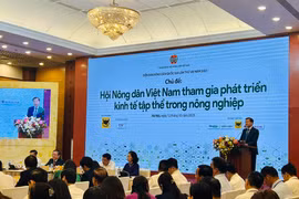 Diễn đàn Nông dân Quốc gia lần thứ VIII năm 2023. (Ảnh: Vietnam+)