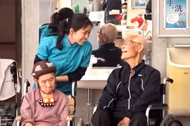 Điều dưỡng viên, hộ lý người Việt Nam làm việc tại Nhật Bản (Ảnh minh họa: PV/Vietnam+)