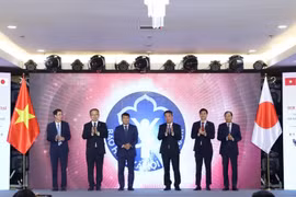Hội nghị Đối thoại về thực hiện chính sách bảo hiểm xã hội, bảo hiểm y tế với các doanh nghiệp Nhật Bản tại Việt Nam (Ảnh: PV/Vietnam+)