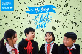 Ngày trẻ em thế giới năm nay có chủ đề "Nâng cao sức khỏe tâm thần tích cực nghĩa là mang lại cuộc sống tốt đẹp hơn cho trẻ em." (Ảnh: UNICEF)