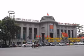 Trụ sở Ngân hàng Nhà nước. (Ảnh: CTV/Vietnam+)