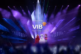 VIB ghi đậm dấu ấn thương hiệu tại The Masked Singer Vietnam. (Ảnh: Vietnam+)