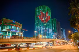 Trụ sở chính của VPBank. (Ảnh: Vietnam+)