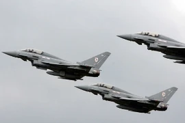 Chiến đấu cơ Typhoon của RAF. (Ảnh:Reuters)
