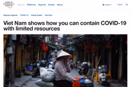 Ảnh chụp màn hình. (Nguồn: WEF)
