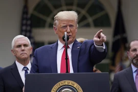 Tổng thống Mỹ Donald Trump. (Ảnh: AP)