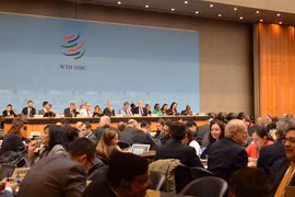 WTO đang đứng trước ngưỡng cửa khó khăn vì tình hình thế giới hiện nay. (Ảnh: World Trade Organization)