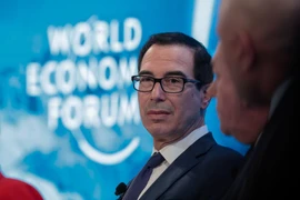 Bộ trưởng Tài chính Mỹ Steven Mnuchin. (Ảnh: Bloomberg)