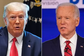 Tổng thống Mỹ Donald Trump và ứng cử viên đảng Dân chủ Joe Biden đang cạnh tranh quyết liệt ở bang Ohio. (Ảnh: CNN)