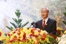 Bí thư Tỉnh ủy Đồng Nai Nguyễn Phú Cường. (Ảnh: Lê Xuân/TTXVN)