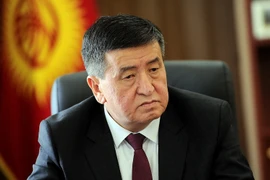 Tổng thống Kyrgyzstan Sooronbay Jeenbekov. (Ảnh: The Star)
