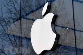 Biểu tượng của tập đoàn công nghệ Apple. (Ảnh: AFP/TTXVN)
