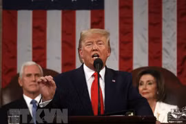 Tổng thống Mỹ Donald Trump. (Ảnh: AFP/TTXVN)