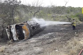 Hiện trường vụ cháy. (Ảnh: El Herado)