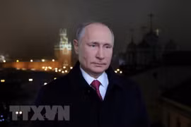 Tổng thống Nga Vladimir Putin. (Ảnh: AFP/TTXVN)