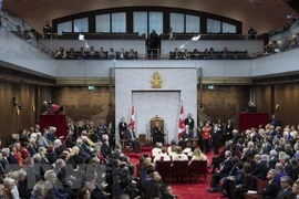 Toàn cảnh một phiên họp Quốc hội Canada tại Ottawa. (Nguồn: AFP/TTXVN)