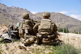 Binh lính Mỹ làm nhiệm vụ ở Afghanistan. (Ảnh: NYT)