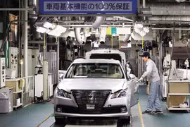 Một nhà máy Toyota ở Trung Quốc. (Ảnh: Livemint)