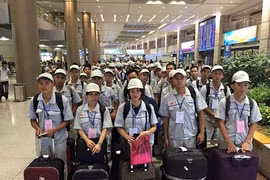 Người lao động Việt Nam ở Hàn Quốc. (Ảnh: Korea.net)