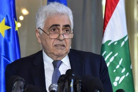 Ngoại trưởng Liban Nassif Hitti. (Ảnh: The Times of Israel)