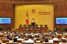Quang cảnh một buổi họp Quốc hội. (Ảnh: Dương Giang/TTXVN)