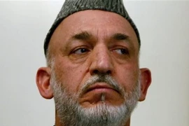 Ông Hamid Karzai tại cuộc họp báo, tại Kabul, Afghanistan ngày thứ ba 20 Tháng 10, 2009. (Ảnh:daylife.com)