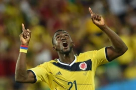 Tiền đạo Jackson Martinez. (Nguồn: AFP/TTXVN)